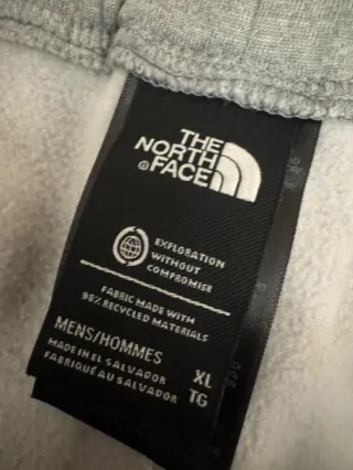 Pantalón chándal The North Face Talla XL Gris
