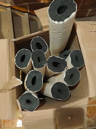 Protector Tuberías Exterior Blanco