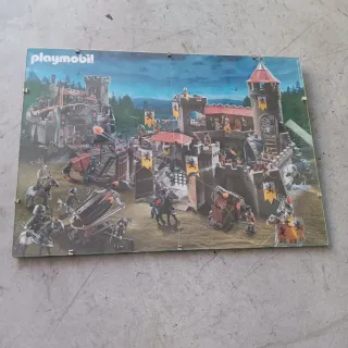Póster enmarcado  Playmobil Castillo Medieval