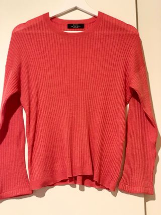 Jersey canalé Bershka Talla L