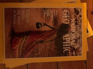 Revistas National Geographic 1993. 3 euros ejmp