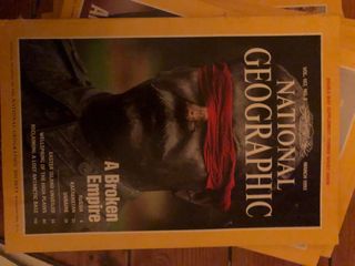 Revistas National Geographic 1993. 3 euros ejmp