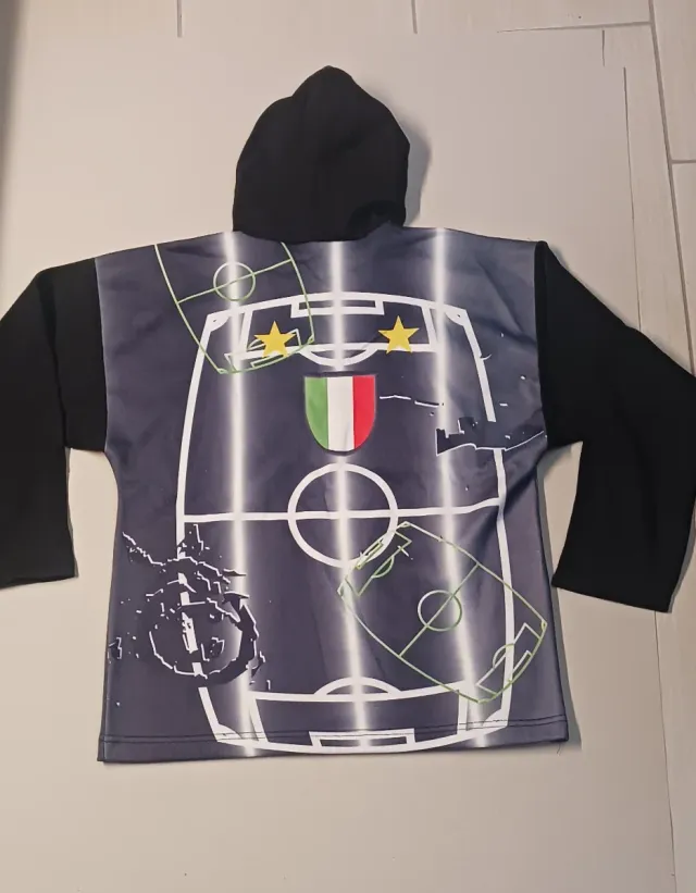 Felpa con stampa Del Piero