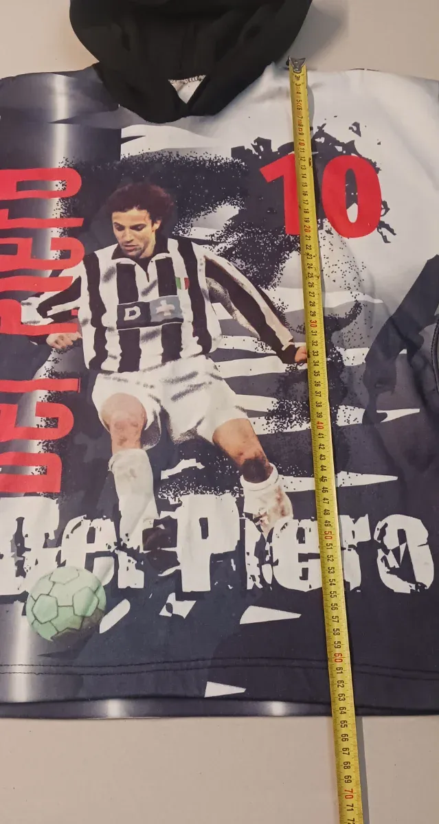 Felpa con stampa Del Piero