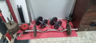 Máquinas de fitness y pesas