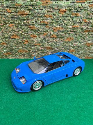 Bugatti 110 EB - Burago 1:18 (Made in Italy, 1991)