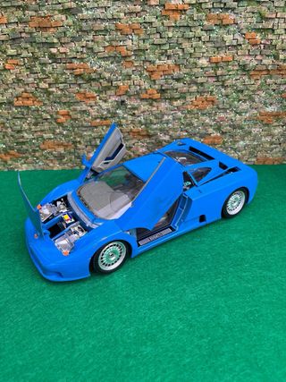 Bugatti 110 EB - Burago 1:18 (Made in Italy, 1991)