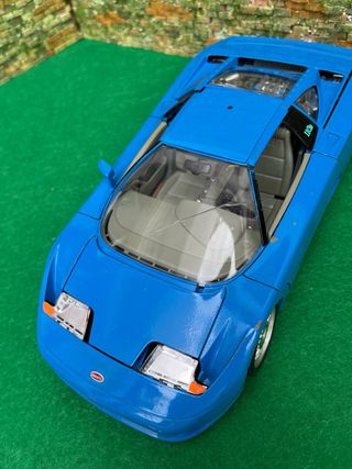 Bugatti 110 EB - Burago 1:18 (Made in Italy, 1991)