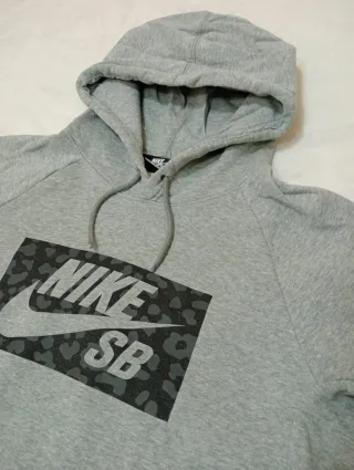 Sudadera Nike SB Hombre Talla S Gris