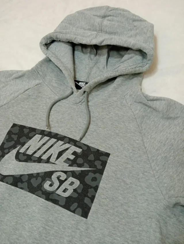 Sudadera Nike SB Hombre Talla S Gris