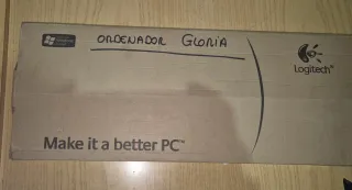 Teclado de ordenador negro