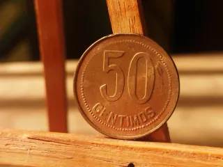 Moneda 50 céntimos 1937 República