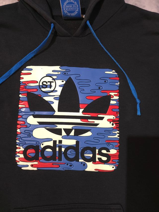 Sudadera Adidas Logo Rainbow Talla M Ref-83400