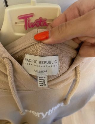 Sudadera Pull&Bear beige