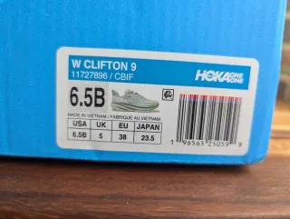 Zapatillas Hoka Clifton 9 Mujer Talla 38
