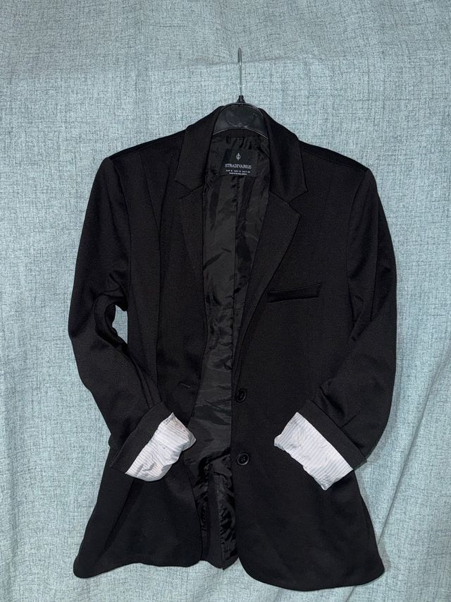 Blazer Stradivarius Negro