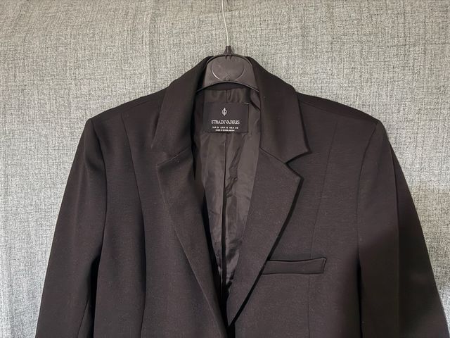 Blazer Stradivarius Negro