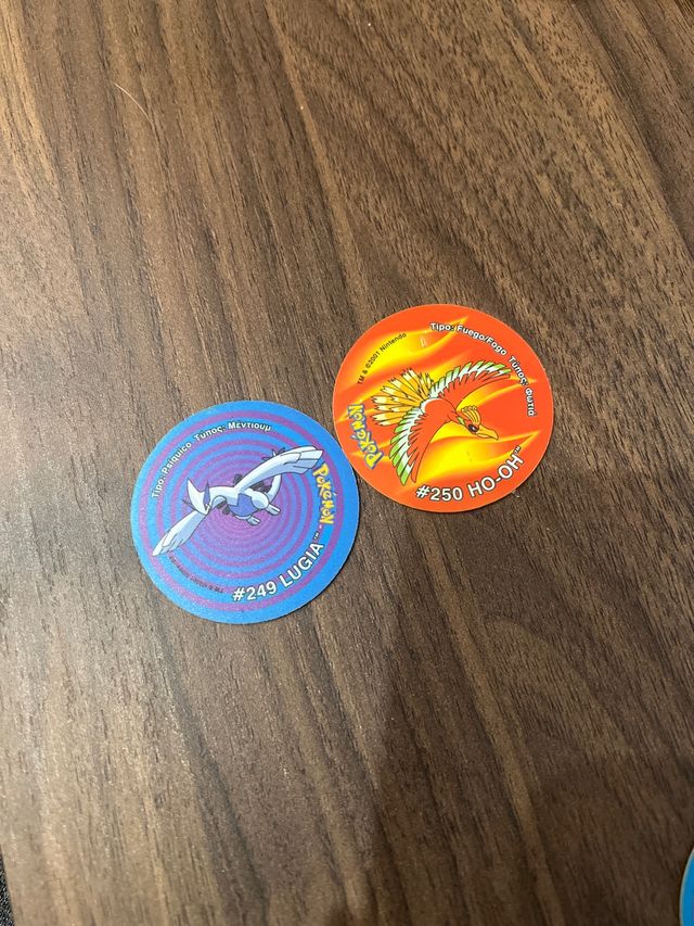 Tazos Pokémon 2 - Lugia y Ho-Oh