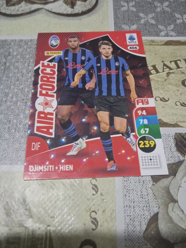 Adrenalyn Panini Serie A 406 Djimsiti Hien