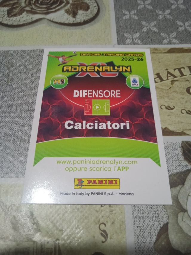 Adrenalyn Panini Serie A 406 Djimsiti Hien