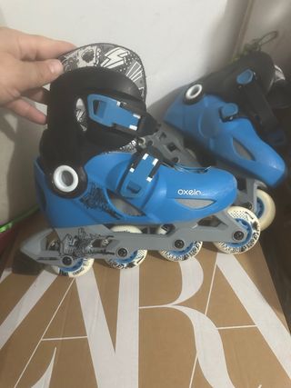 Patines en línea Oxelo azules 32 - 36