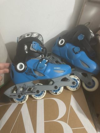 Patines en línea Oxelo azules 32 - 36