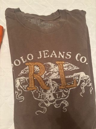 Camiseta Polo Ralph Lauren RL Marrón Hombre