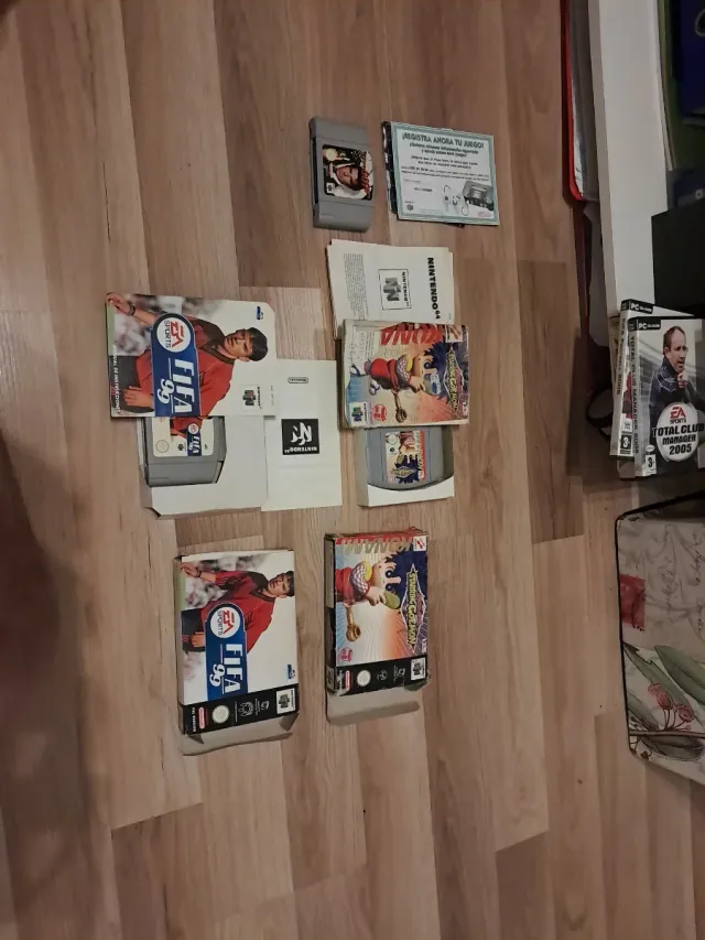 FIFA 99, Goldeneye 007 y Mystical ninja Goemon