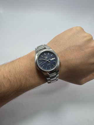 Reloj Seiko 5 Automático Esfera Azul
