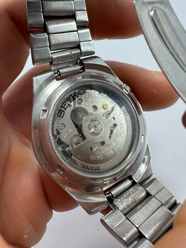 Reloj Seiko 5 Automático Esfera Azul