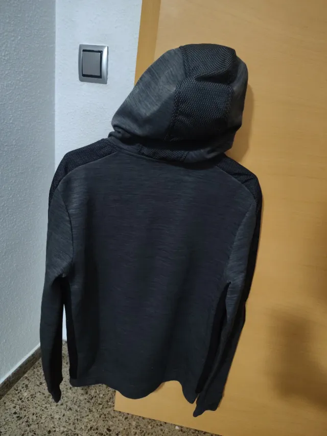 Sudadera Supply & Demand cremallera gris/negra