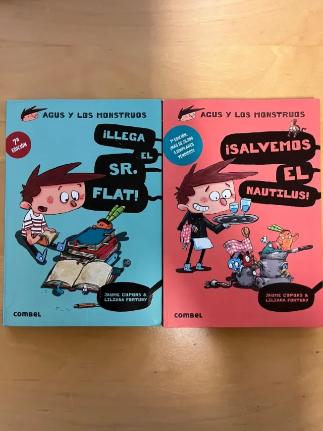Colección de libros de Agus y los monstruos