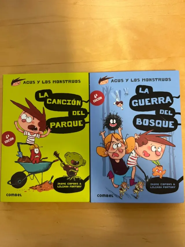 Colección de libros de Agus y los monstruos