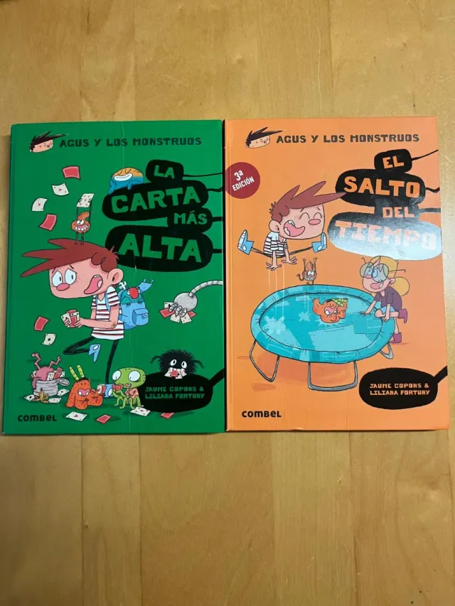Colección de libros de Agus y los monstruos