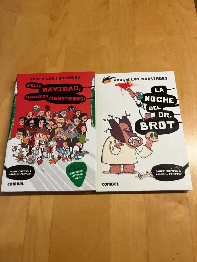 Colección de libros de Agus y los monstruos
