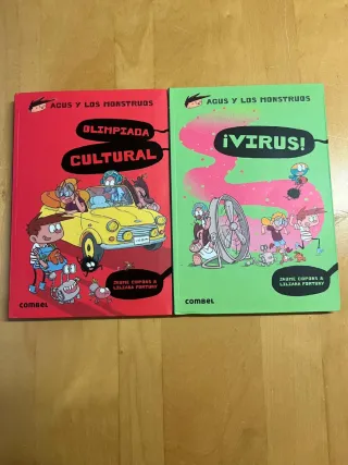 Colección de libros de Agus y los monstruos