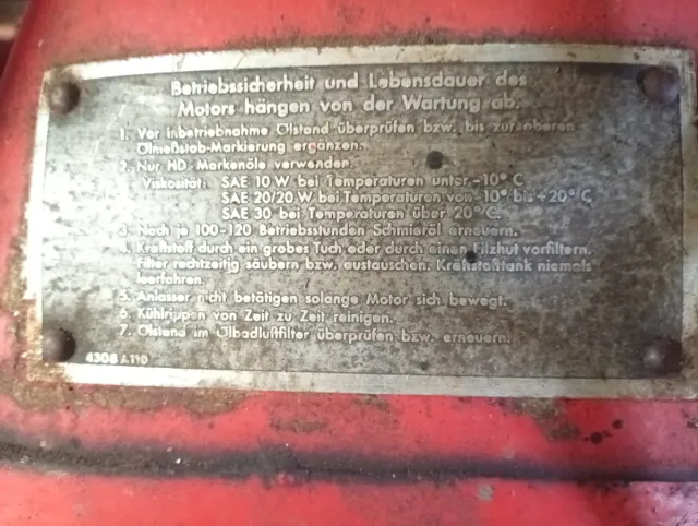 Generador Deutz 14 cabezas 2 pistones