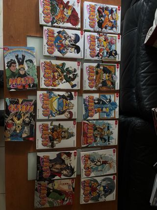 manga Naruto están todos como nuevos