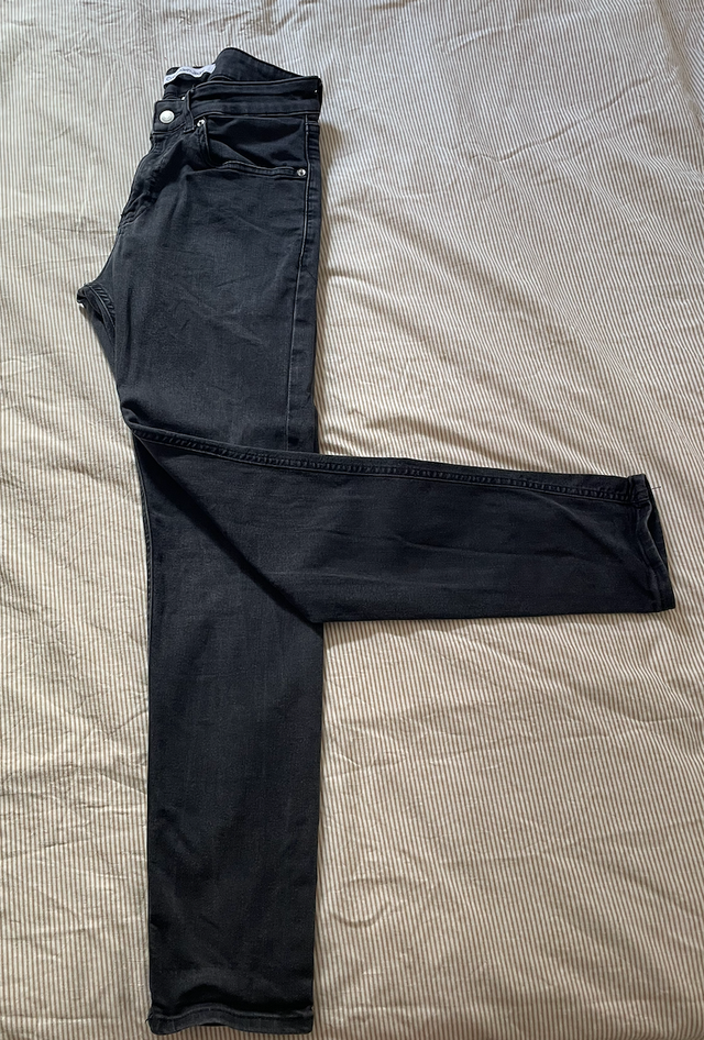 Jeans Bershka Super Skinny Talla 38 Negros