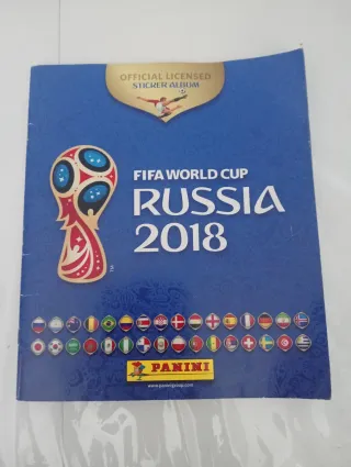Álbum Panini Mundial Rusia 2018 a falta de 19