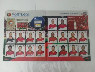 Álbum Panini Mundial Rusia 2018 a falta de 19