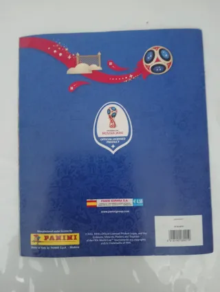 Álbum Panini Mundial Rusia 2018 a falta de 19