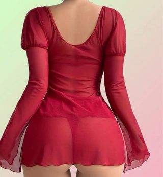 Conjunto Lencería Sexy Rojo