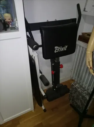 Banco Gimnasio Hiper Extensión. Crivit