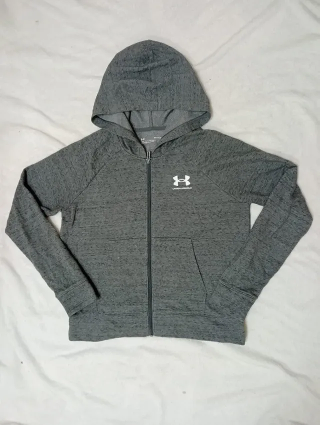 Sudadera Under Armour niño Talla S Gris