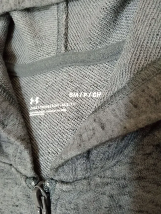 Sudadera Under Armour niño Talla S Gris