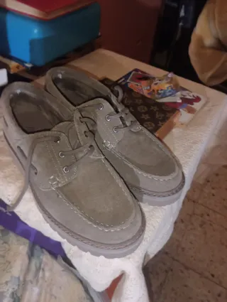 Zapatos Zara Beige/Gris