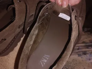 Zapatos Zara Beige/Gris