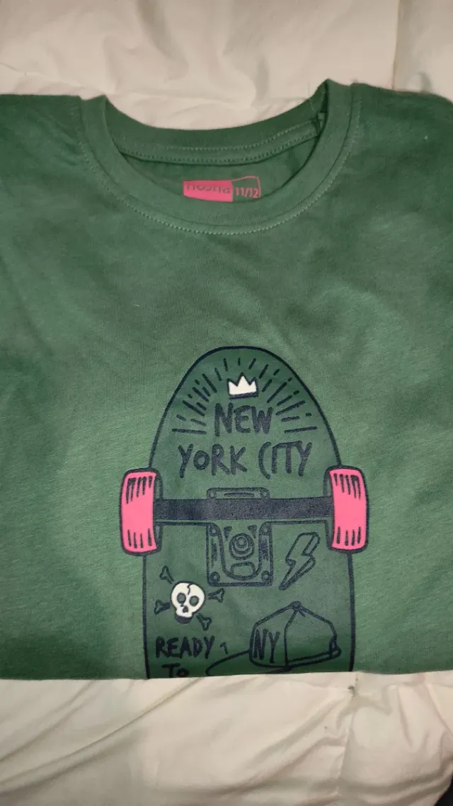 2 Camisetas niño manga larga