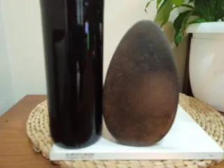 Antigua plancha de hierro labrada